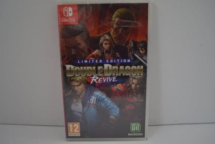 Double Dragon - Revive - Limited Edition - SEALED (SWITCH, Spelcomputers en Games, Games | Nintendo Switch, Zo goed als nieuw
