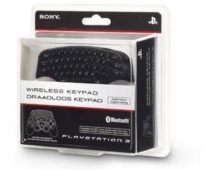 Sony PlayStation 3 Wireless Keypad-Zwart (PlayStation 3), Computers en Software, Toetsenborden, Zo goed als nieuw, Ophalen of Verzenden