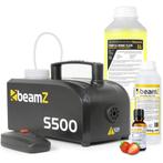 BeamZ S500 rookmachine starterspakket - 500W, Muziek en Instrumenten, Licht en Laser, Nieuw, Rookmachine, Verzenden