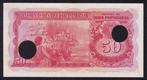 Portugees-India. - 50 Rupias - 1945 - hole cancellation -