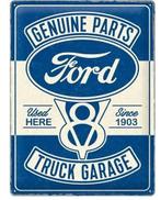 Ford genuine parts reclamebord, Ophalen of Verzenden, Nieuw