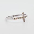 Zonder Minimumprijs - Ring 14 kt. - 0.16ct. tw. Diamant, Sieraden, Tassen en Uiterlijk, Ringen, Nieuw