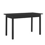 Eethoek eetkamerset Graz 5-delig tafel met stoelen donkergri, Verzenden, Nieuw