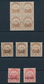 Bermuda - Spel op 2 kaarten, Gestempeld