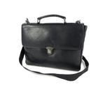ROMA stijlvolle klassieke 1 vaks briefcase laptoptas Zwart, Nieuw, Verzenden