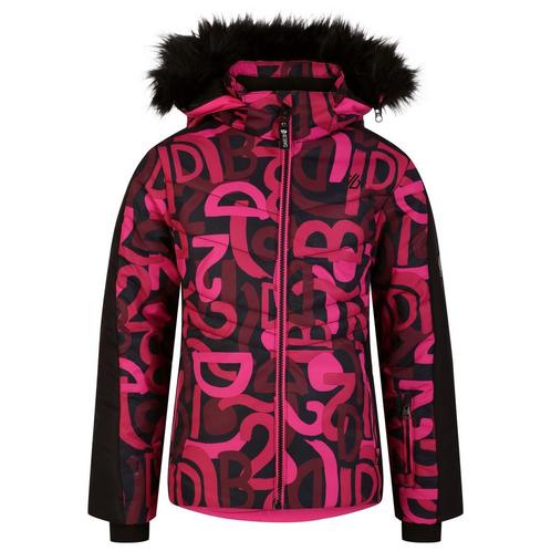 -72% Dare2b  Dare2b Meisjes ding graffiti ski jas  maat 146/, Kinderen en Baby's, Kinderkleding | Maat 146, Nieuw, Verzenden