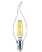10 stuks Philips LED Tip Kaarslamp E14 3.4W/927-922 470lm..., Ophalen of Verzenden, Nieuw
