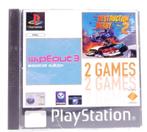 Wipeout 3 Special Edition + Destruction Derby 2 (PS1 Games), Spelcomputers en Games, Ophalen of Verzenden, Zo goed als nieuw