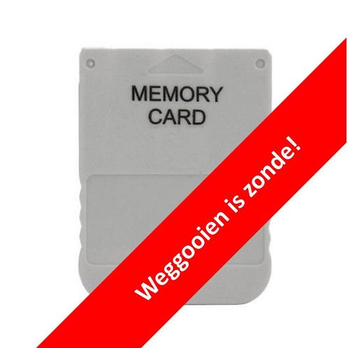 Nieuwe Playstation 1 Memory Card (0.5MB, Spelcomputers en Games, Spelcomputers | Sony PlayStation 1, Ophalen of Verzenden