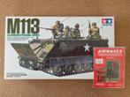 Tamiya 35040 M113 1:35 + Airwaves PE set, Hobby en Vrije tijd, Modelbouw | Auto's en Voertuigen, Verzenden, Nieuw, Tamiya