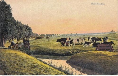 MONNIKENDAM - Weidelandschap, Verzamelen, Ansichtkaarten | Nederland, Verzenden