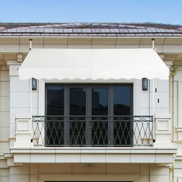 LIVSK Intrekbare Zonneluifel - Weerbestendig - Verstelbare H beschikbaar voor biedingen