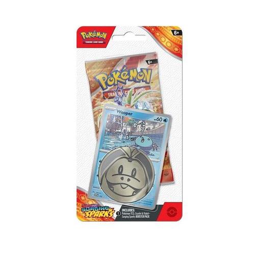 Pokémon Surging Sparks Checklane Blister, Hobby en Vrije tijd, Verzamelkaartspellen | Pokémon, Nieuw, Verzenden