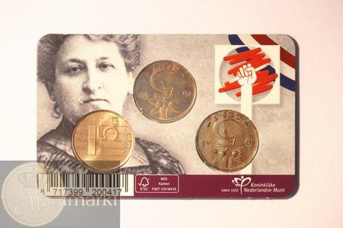 Nederland. Coincard Historische Munt 5 Cent 1948, 1978 &, Postzegels en Munten, Munten | Nederland