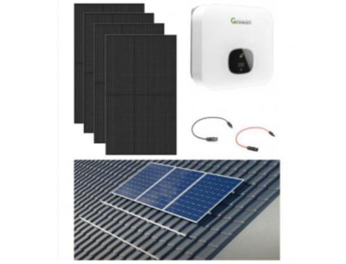 Lentevoordeel zonnepanelenset; 10x375 Wp Jinko NT all black!, Doe-het-zelf en Verbouw, Zonnepanelen en Toebehoren, Compleet systeem