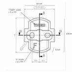 Toiletrolhouder Tiger Items Met Klep Los RVS, Ophalen of Verzenden, Nieuw