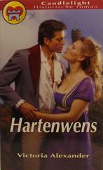 Hartenwens / Candlelight historische roman / 808, Boeken, Historische romans, Verzenden, Gelezen, V. Alexander