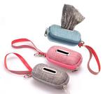 Draagbare Hond Poepzak Dispenser – Houder met Touw en Zakjes, Dieren en Toebehoren, Honden-accessoires, Verzenden, Nieuw