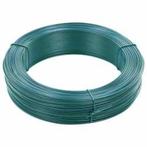 vidaXL Hekbinddraad 250 m 2,3/3,8 mm staal zwartachtig groen, Verzenden, Nieuw