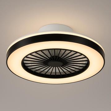 Plafondventilator wit met zwarte rand | Ø60cm | 55 watt beschikbaar voor biedingen