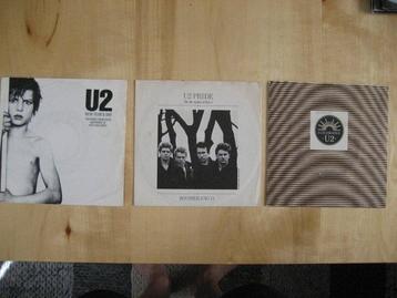 U2 - 12 x 7 singles 45 RPM - Diverse titels - 45 RPM 7 beschikbaar voor biedingen