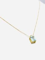 Ketting met hanger - 18 karaat Geel goud - 1.66ct. tw.