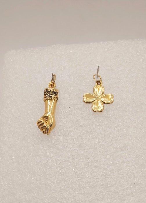 Zonder Minimumprijs - Hanger - 19.2 kt. Geel goud - (Figa e, Sieraden, Tassen en Uiterlijk, Antieke sieraden
