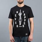 SCRAMBLE Never Tapped BJJ T Shirts Zwart BJJ Fightwear, Nieuw, Scramble, Ophalen of Verzenden, Maat 56/58 (XL)