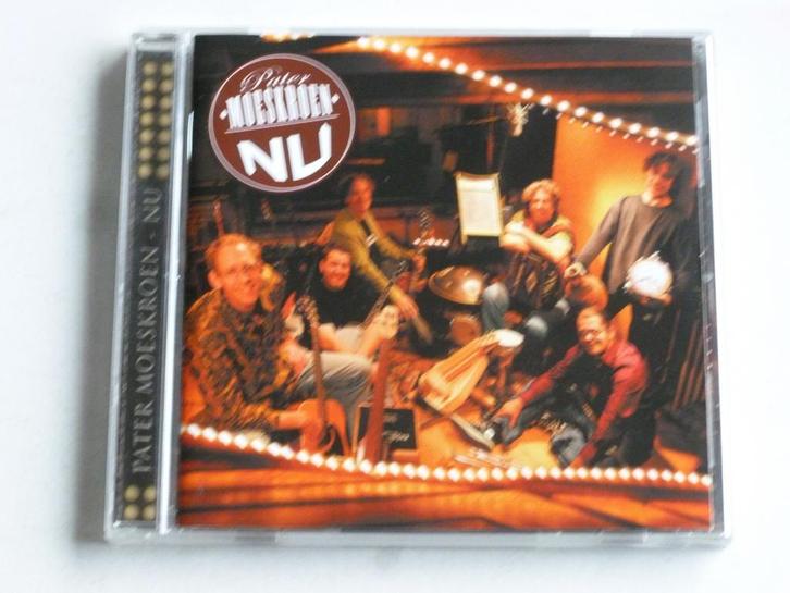 Pater Moeskroen - Nu (gesigneerd), Cd's en Dvd's, Cd's | Nederlandstalig, Zo goed als nieuw, Verzenden