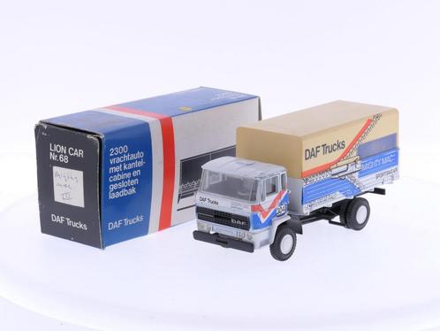 Schaal 1:50 Lion Car DAF vrachtauto met kantel-cabine en..., Hobby en Vrije tijd, Modelauto's | 1:50, Gebruikt, Ophalen of Verzenden