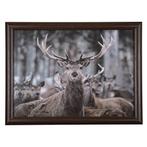 schootkussen winter hert 43cm, Verzenden, Nieuw