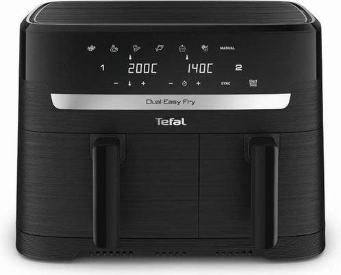 Tefal - EY901N10 Dual Easy Fry Essential - Airfryer - 270..., Huis en Inrichting, Keuken | Keukenbenodigdheden, Nieuw, Verzenden