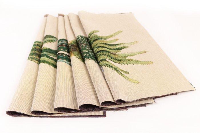 6 mooie wandtapijten in gobelinweefsel zonder afwerking met, Antiek en Kunst, Antiek | Kleden en Textiel