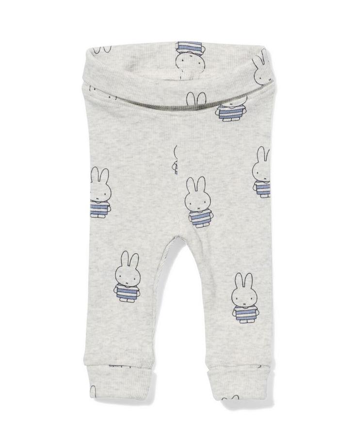 HEMA Nijntje newborn meegroeilegging rib grijsmelange, Kinderen en Baby's, Babykleding | Overige, Nieuw, Verzenden