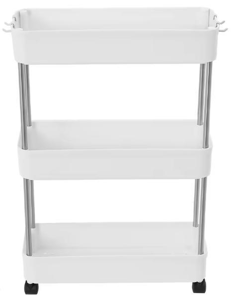 Verplaatsbare Keuken- en Badkamerwagen – 3 Lagen, Huis en Inrichting, Kasten | Boekenkasten, Nieuw, Verzenden
