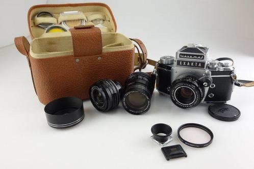 Ihagee Exakta travemat Varex IIb Schneider Xenon 50 f1,9 +, Audio, Tv en Foto, Fotocamera's Analoog