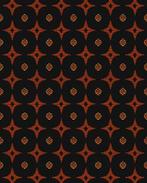 Emir Jacquard Polyester Brique, Nieuw, Overige kleuren