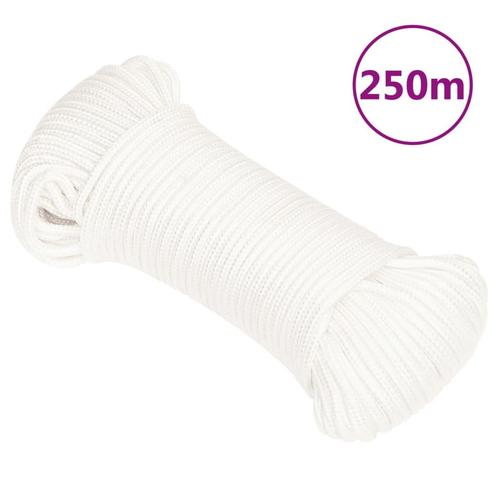 vidaXL Boottouw 3 mm 250 m polypropyleen volwit, Doe-het-zelf en Verbouw, IJzerwaren en Bevestigingsmiddelen, Nieuw, Verzenden