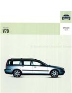 2004 VOLVO V70 BROCHURE ENGELS, Boeken, Auto's | Folders en Tijdschriften, Nieuw, Volvo, Author