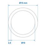 ProPlus Drinkwaterslang - 100m - 10x15mm - DVGW W270/KTW..., Ophalen of Verzenden, Nieuw