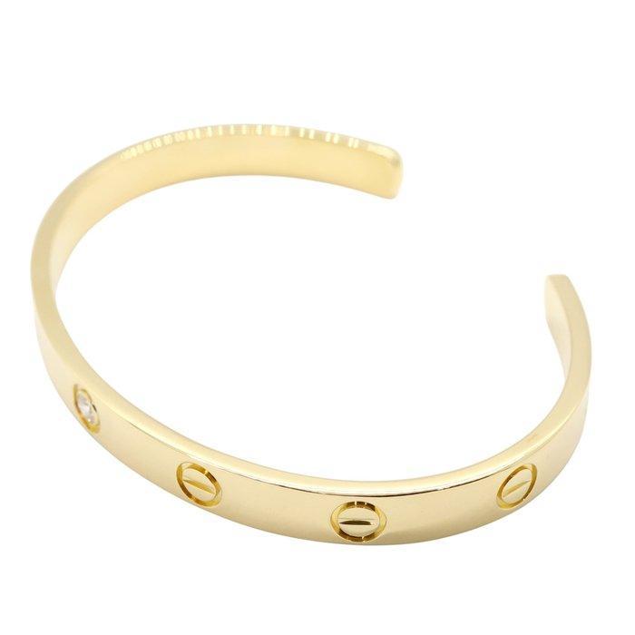 Cartier - Armband - Love - 18 karaat Geel goud - 1 diamant, Sieraden, Tassen en Uiterlijk, Armbanden