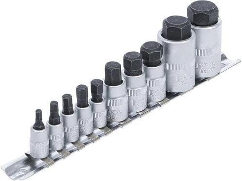 Bgs Technic Bit doppenset extra kort binnenzeskant 4 - 19..., Auto diversen, Autogereedschap, Verzenden