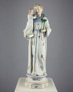 Beeldje - Sint Antonius van Padua - Bisque Porselein, Antiek en Kunst