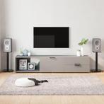 Luidsprekerstandaards 2 st. Zwart - Retourdeal voor Audio..., Audio, Tv en Foto, Luidsprekers, Ophalen of Verzenden, Nieuw, Front, Rear of Stereo speakers