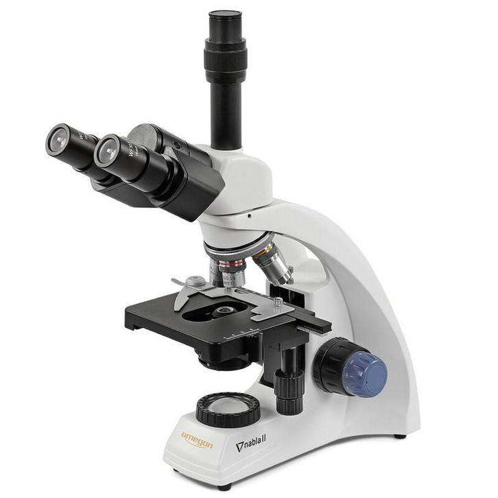 Omegon Microscoop Nabla II Trinoculaire 1000x, Audio, Tv en Foto, Optische apparatuur | Microscopen, Stereomicroscoop, 1000x of meer