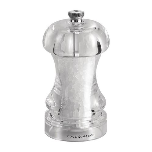 Cole & Mason Capstan zoutmolen acryl 11,5cm, Huis en Inrichting, Keuken | Bestek, Verzenden