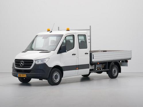 Zakelijke Lease |  Mercedes-Benz Sprinter 314 2.2 CDI L3 DC, Auto's, Bestelauto's, Dealer onderhouden, Lease, Zwart, Automaat