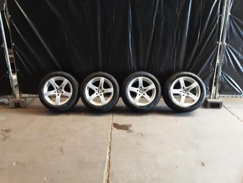 BMW E60/61 velgen met winterbanden/ keurige set, Auto-onderdelen, Banden en Velgen, 17 inch, Winterbanden, 225 mm, Personenwagen