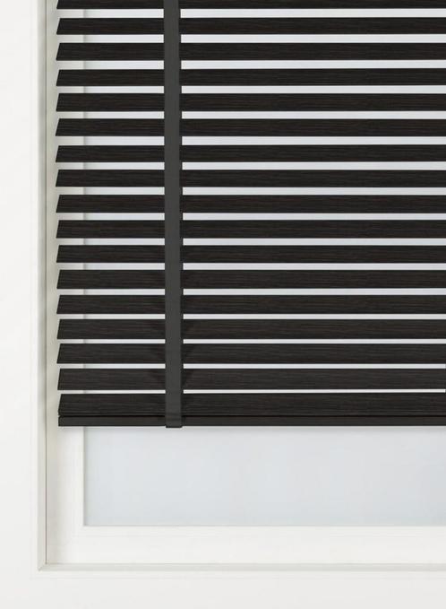 HEMA Jaloezie hout bamboe 50mm zwart, Huis en Inrichting, Woonaccessoires | Overige, Nieuw, Verzenden