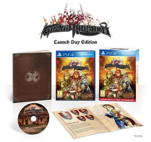 Grand Kingdom Launch Day Edition (PlayStation 4), Spelcomputers en Games, Games | Sony PlayStation 4, Gebruikt, Vanaf 12 jaar